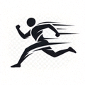 xc sports官方logo大图 - 橙色与深蓝色设计，象征活力与专业